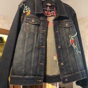 Harley Davidson jean jacket